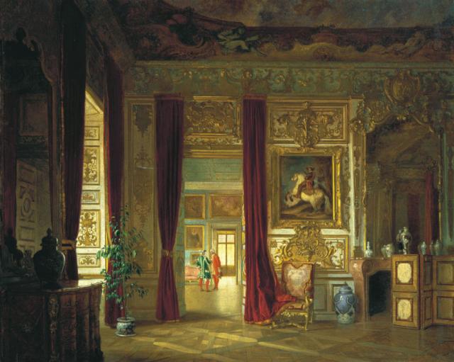 Сверчков В.Д. Внутренний вид комнаты. 1859